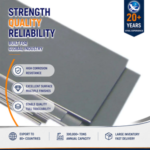 Competitive Price Direct Supply 301 PVD Coated 4.0mm 1500mm Waterjet Cutting ASTM A240 Stainless Steel Sheet - Product Image 1