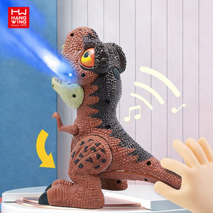 Juguete de Dinosaurio con Pulverizador Manual HW, Sonido Realista de Rugido, Tiranosaurio Rex Simulado, Modelo de Dinosaurio con Pulverizador, Regalo Interactivo para Niños - Product Image 3