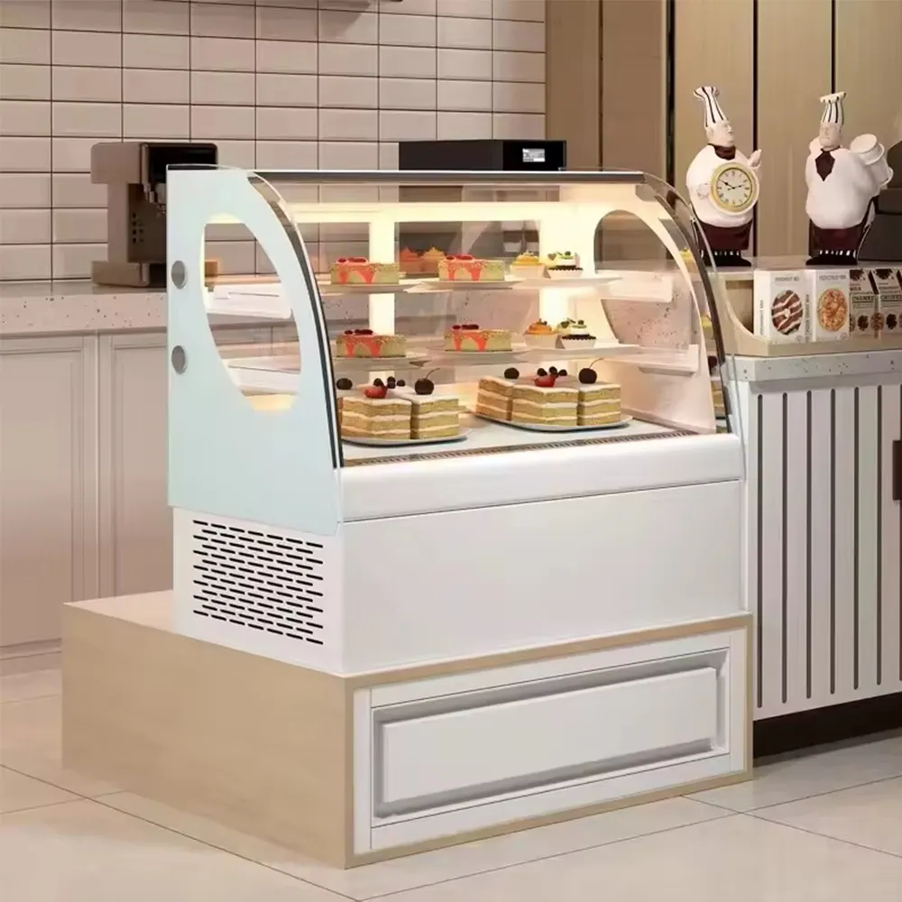 Rebirth cupcake display refrigerator refrigerated counter top cake display refrigerated sandwich display cooler