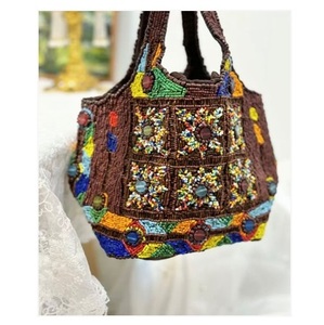 Bolso de Mano con Cuentas Hecho a Mano, con Bordado Fino, para Mujer, Disponible al Mejor Precio - Product Image 1