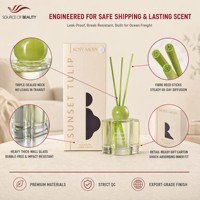 Diffuseur de parfum KOSY MOSY Sunset Tulip 200ml, parfum d'ambiance de luxe pour la maison, diffuseur d'arômes floraux, parfum longue durée, vente en gros