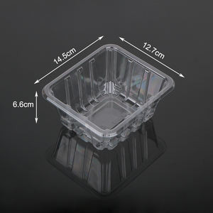 Plateau d'emballage de champignons frais en plastique PET blister transparent de qualité alimentaire Hengmaster - Product Image 3