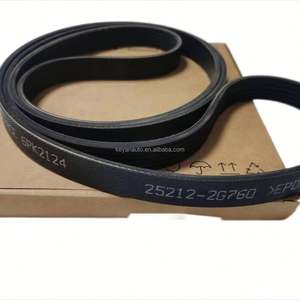 Kit de chaîne de <span class=keywords><strong>distribution</strong></span> de moteur automobile économique, <span class=keywords><strong>courroie</strong></span> à nervures en V, 252122G760 25212-2G760 K5 - Product Image 1