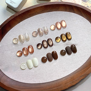 AILANUO New Design Color Hat - 9 Color Long River Sunset Series <b>Gel</b> <b>Nails</b> Collection <b>Set</b> with High-Viscosity Base <b>Gel</b> - Product Image 1