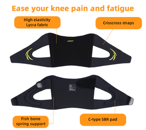 Soporte de <span class=keywords><strong>Rodilla</strong></span> de Alta Calidad con Protección de <span class=keywords><strong>Ligamentos</strong></span> y Meniscos, Flexible, de Nailon, Agradable al Tacto, Alivia el <span class=keywords><strong>Dolor</strong></span> - Product Image 3