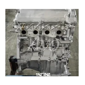 Blok Panjang Motor Rakitan Mesin 1NZ-FE 2NZ-FE Asli untuk Toyota 1,5l 1,3l