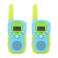 Talkie-walkie coloré pour enfants, jouet, interphone sans fil, communication extérieure, radio T388, cadeaux d'anniversaire pour enfants