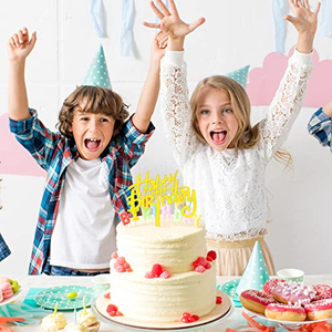 Décorations de gâteau personnalisées en acrylique pour anniversaire, dorées, argentées, noires, fournitures de pâtisserie pour fêtes, vente en gros - Product Image 5