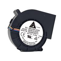 Ventilador Turbo Delta 12V 6A BFB1012UH de Alto Rendimiento y Alto Flujo de Aire, Fabricado en China, Material: Sin Especificar