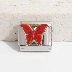 Stainless Steel Modular Bracelet Heart Shape Unisex DIY Jewelry Gift - Product Image 5