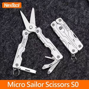 Ciseaux mariniers NexTool 8 en 1 S0, micro-outils multifonctions, tournevis, ciseaux, outils EDC, outils <span class=keywords><strong>de</strong></span> jardinage portables pliables <span class=keywords><strong>de</strong></span> poche - Product Image 1
