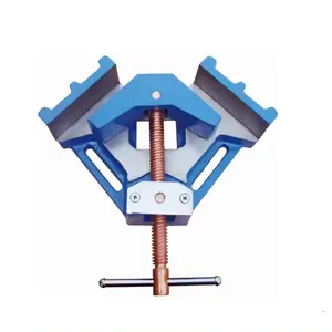 90 degree two-axis welding angle clamp woodworking vise