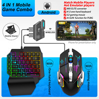 Controlador de Juegos Móviles Inteligente con Activación Automática Elite Mix Se para IOS y Android, Compatible con CF y Peace Elite