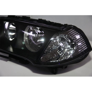 Fari Anteriori per BMW X3 E83, Alloggiamento Nero, Anni 2004-2006, <span class=keywords><strong>TYC</strong></span> - Product Image 6