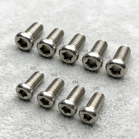 Vis sans tête M3 M4 M5 en acier inoxydable, vis à six pans creux personnalisées, vis à tête cylindrique Allen pour pièces mécaniques