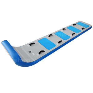 Toboggan gonflable commercial personnalisé avec base en caoutchouc rainurée, luge gonflable à air pour la vente - Product Image 4