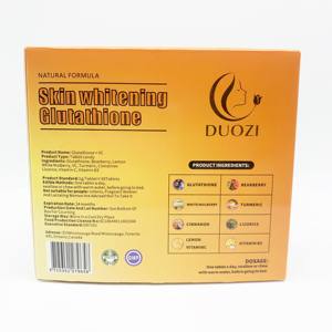 Tabletas Blanqueadoras de Piel con Fórmula Natural de Glutatión con Vitamina C y B3 para el Cuidado de Manchas Oscuras e Hiperpigmentación - Product Image 6