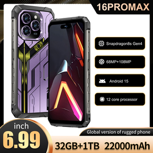 <span class=keywords><strong>Meilleur</strong></span> téléphone robuste étanche et <span class=keywords><strong>antichoc</strong></span> avec batterie de grande capacité 22000mAh, navigation GPS HD, prise en charge NFC, 5G, Android 15, jeu, IA - Product Image 4
