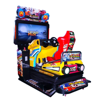 Machine de jeu d'arcade de course de voiture de haute qualité 55 pouces VR équipement de course de simulation à pièces bon marché