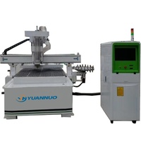 YN 1325 2030 profesional 9KW aire frío husillo ATC Puerta de trabajo de madera muebles que hacen cambio automático Multi herramientas enrutador Cnc