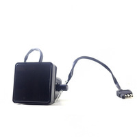 Luz de freno universal de 12V y 2500 lúmenes, 35W, Plug & Play, para cubierta de enganche de remolque de 2 pulgadas, para camionetas y RVs, con lente roja ahumada
