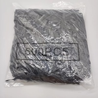 Étiquettes volantes personnalisées en ruban tissé, directement de l'usine, avec cordons verrouillables, logo personnalisé, max 20 cm, noires carrées, pour vêtements, sacs, chaussures