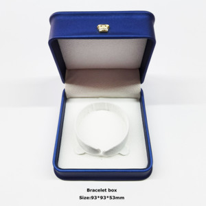High End Jewellery Gift Box Handmade Leather <strong>Jewelry</strong> Box Custom logo <strong>Jewelry</strong> Case for Ring Earring Bracelet Necklace <strong>Packaging</strong> - Product Image 5