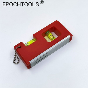 EPOCHTOOLS Mini niveau à bulle portable de 4 pouces avec double bulle et porte-clés - Product Image 4