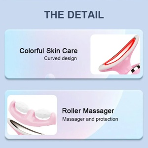 Produits phares : Appareil de lifting du cou par vibration, soin de la peau, machine de beauté pour le lifting du cou et du visage, masseur facial - Product Image 6