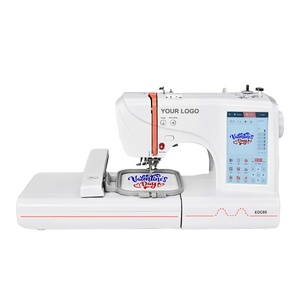 Máy thêu áo thun đa năng gia đình nhỏ gọn, tự động, chuyên nghiệp EOC05 giá rẻ, 1 đầu - Product Image 1