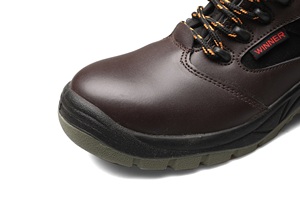 Medio corte marca de calzado de cuero suave de vaca a prueba de agua zapatos de seguridad - Product Image 3