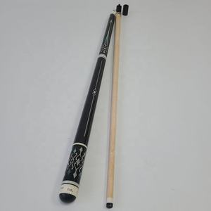 Xmlivet プロフェッショナル VP2 ジョイントデカールデザイン ブラック プールビリヤードキュー 142cm+12mmチップサイズ キャロムキュー <span class=keywords><strong>3</strong></span>クッションキュー用 - Product Image 1