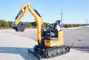 Liugong 9017FZTS 1.7 tonnes Mini pelle sur chenilles Moteur Kubota Moteur Yanmar Piste en acier Petite pelle Machines de construction - Product Image 5