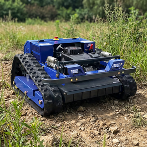 Tondeuse robotisée industrielle de haute qualité 9HP 224CC télécommandée à braquage zéro, intelligente et automotrice, largeur de coupe 550mm pour - Product Image 1