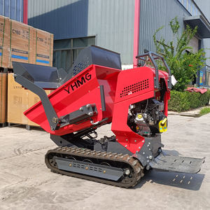 Мини-500 кг, гидравлический гусеничный самосвал с дизельным двигателем Euro 5, бесплатная доставка, небольшой гусеничный самосвал в качестве основного компонента - Product Image 6