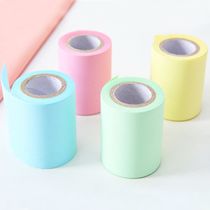 Giấy Ghi Chú Cuộn Màu Pastel Tùy Chỉnh Bán Trực Tiếp Từ Nhà Máy Giấy Ghi Chú Dán Kèm Hộp Phân Phối - Product Image 5