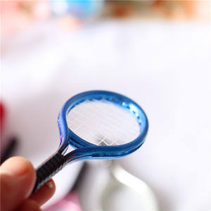 Mini ELF Dollhouse Phụ Kiện Set nhựa vợt tennis & bóng tự làm trẻ em Đồ chơi & Quà Tặng một bộ bằng một vợt & một quả bóng - Product Image 5