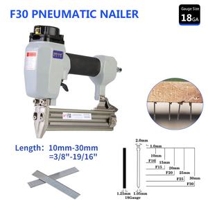 Pistola de Clavos Neumática XINYI F30, Clavadora Neumática para Trabajos en Madera OEM 18GA, Grapadora para Tapicería y Madera, Herramienta para Fabricación de Muebles - Product Image 4