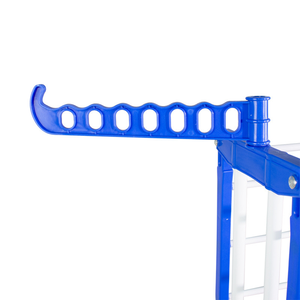 <span class=keywords><strong>Armoire</strong></span> double multifonctionnelle en acier pour salle de bain Support métallique pliable pour le salon Support mural pour le séchage du linge Vêtements - Product Image 5