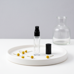 Venta al por Mayor de Botellas de <span class=keywords><strong>Perfume</strong></span> de Vidrio Cuadradas de 3ml y 5ml, Atomizadores Vacíos con Tapas Metálicas - Product Image 6