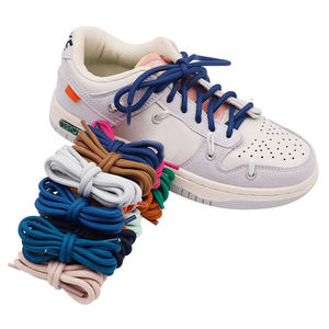 Cordones de zapatos Weiou empresa redondos de color sólido cordones de calidad de alta resistencia - Product Image 2