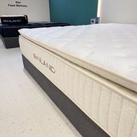 Matelas de luxe haut de gamme à prix d'usine, en mousse à mémoire de forme compressée, double ressort ensaché, pour lit Queen et King Size, pour un sommeil doux