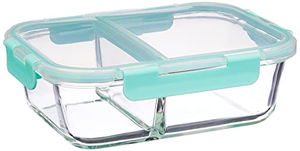 Ensemble de contenants alimentaires en verre pour micro-ondes, boîte à lunch bento avec couvercle en PP pour la rentrée scolaire - Product Image 3