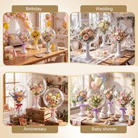 Support de ballons Bobo en gros, support pour bouquet de ballons, colonne de ballons pour fête