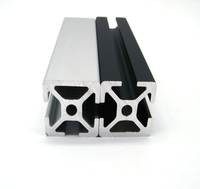 Profilé en aluminium anodisé pour imprimante 3D CNC, extrusion 2020, profilé en aluminium à rainure en V pour imprimante 3D DIY