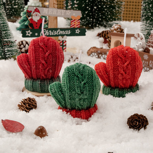 Hot-Selling Christmas-Scented Aromatherapy <b>Candles</b> Modern Cute Festive Decorative Valentine's Day Party Gifts Glass Jar Bean Wax - Product Image 1