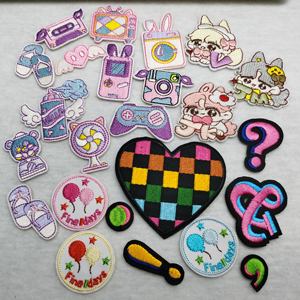 Listo para enviar gran oferta verano playa senderismo bordado accesorios parches lindo <span class=keywords><strong>fiesta</strong></span> diseño ropa parches para niños mujeres - Product Image 2