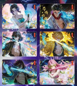 Nieuwste DQ-5 Demon Slayer verzamelkaarten Japan Anime Tanjirou Nezuko Kanroji Mitsuri speelkaarten speelgoed voor kinderen - Product Image 2