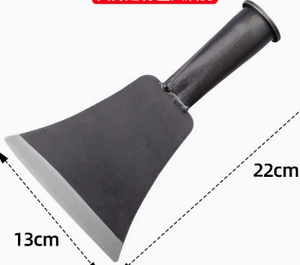 Outil de creusement de trous pour arbres et d'ensemencement de sol en acier inoxydable de qualité industrielle, fourche à ignames épaissie - Product Image 4