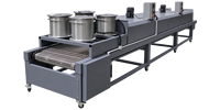Convoyeur à bande modulaire à séchage par soufflerie d'air en acier inoxydable avec ventilateur de refroidissement pour ligne de production de déshydratation de surfaces d'emballage alimentaire